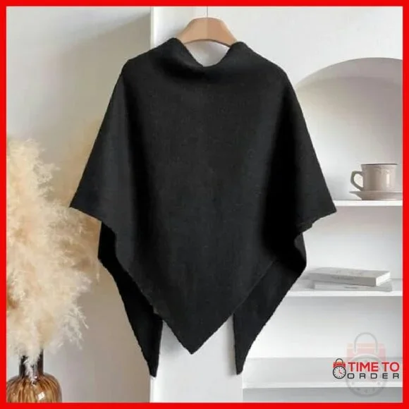 Large Knitted Shawl Wrap, Polyester Pashmina, Versatile All-Season Scarf - Picture 3 of 8